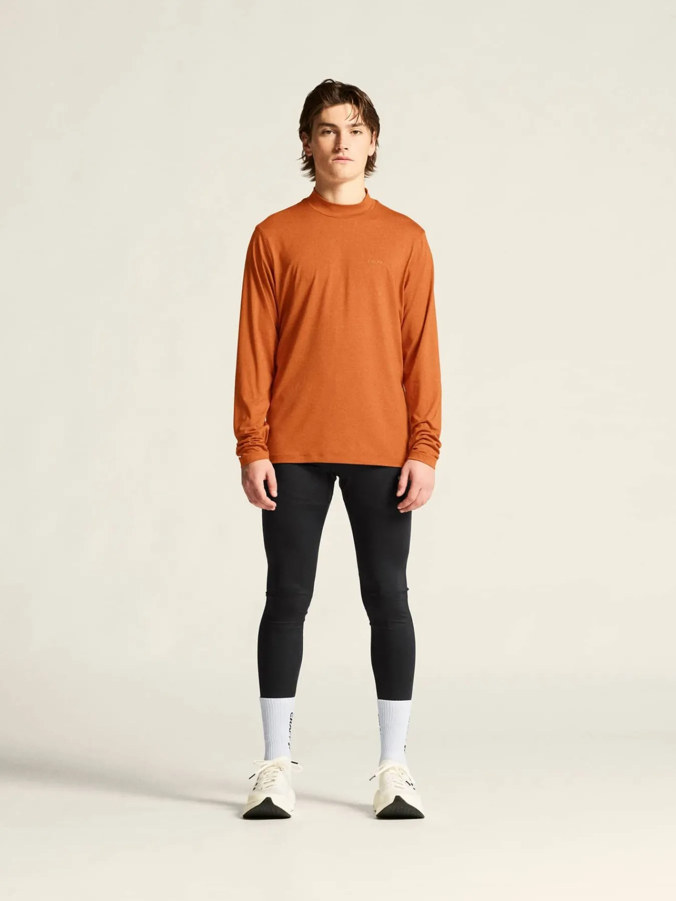 Craft Sportswear T-Shirts & Tröjor|Mellanlager^Flow MN LS M Buff/Melange