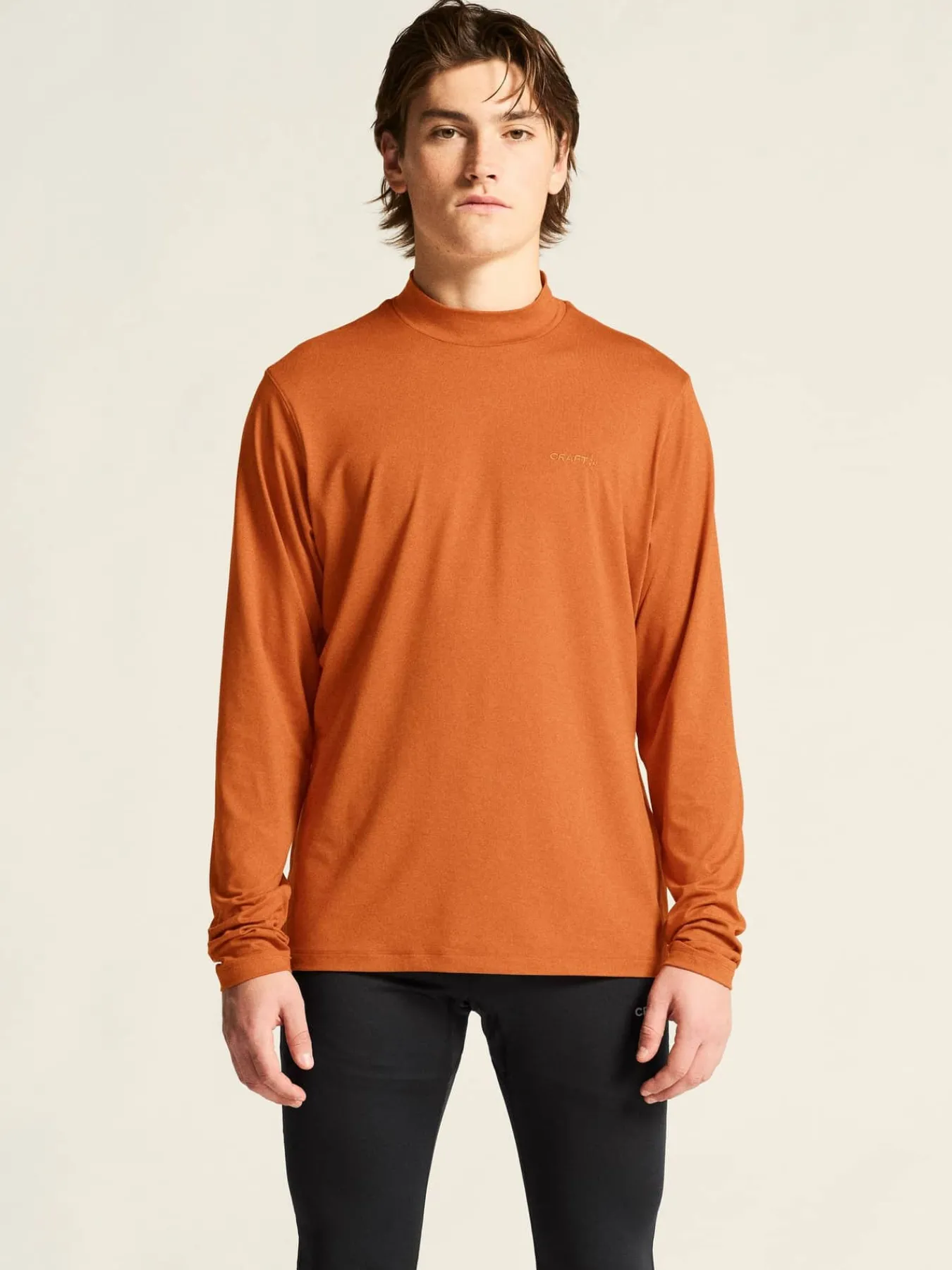 Craft Sportswear T-Shirts & Tröjor|Mellanlager^Flow MN LS M Buff/Melange