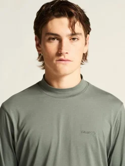 Craft Sportswear T-Shirts & Tröjor|Mellanlager^Flow MN LS M Leaf/Melange