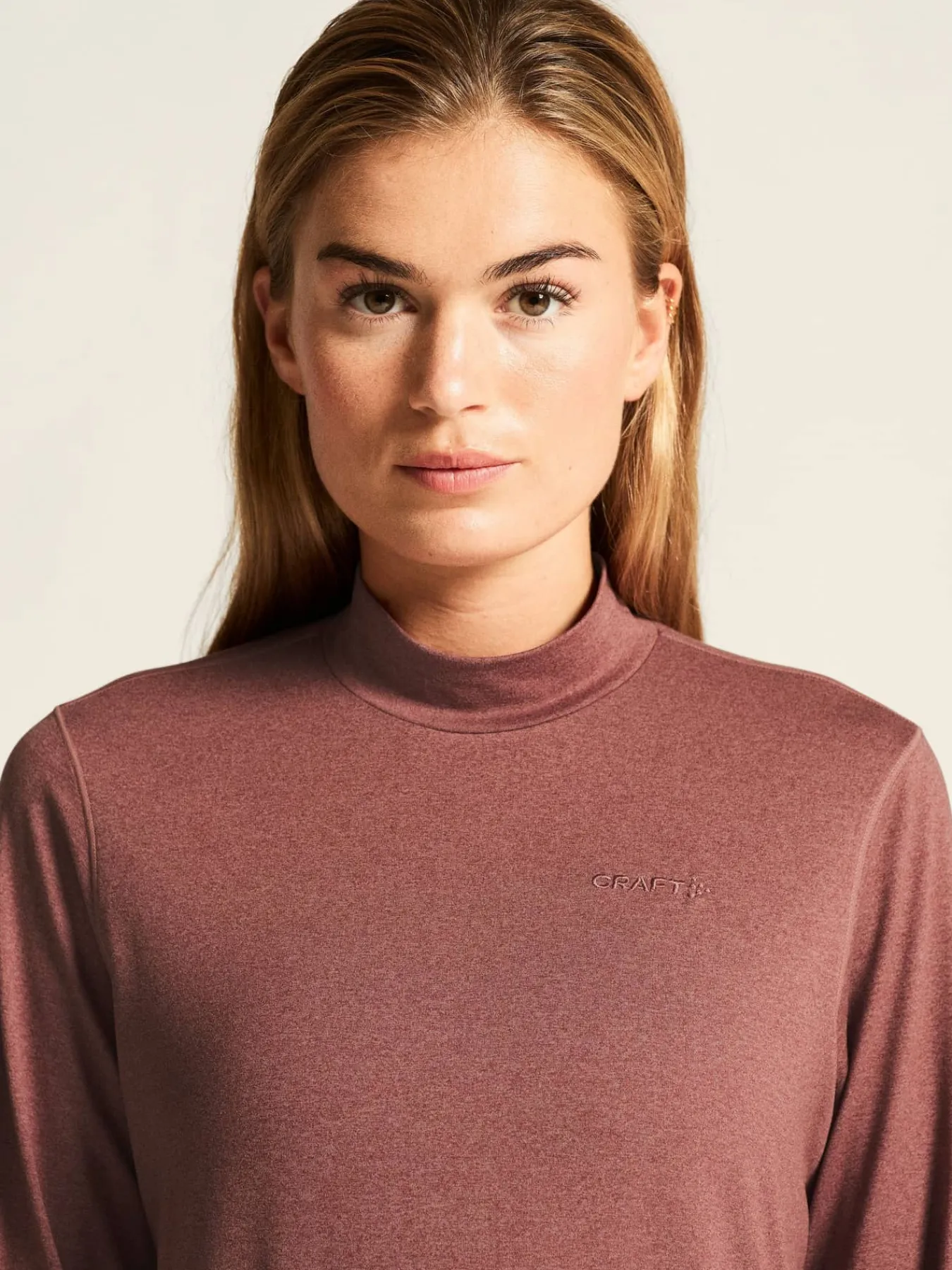 Craft Sportswear Träning^Flow MN LS W Rose Brown/Melange