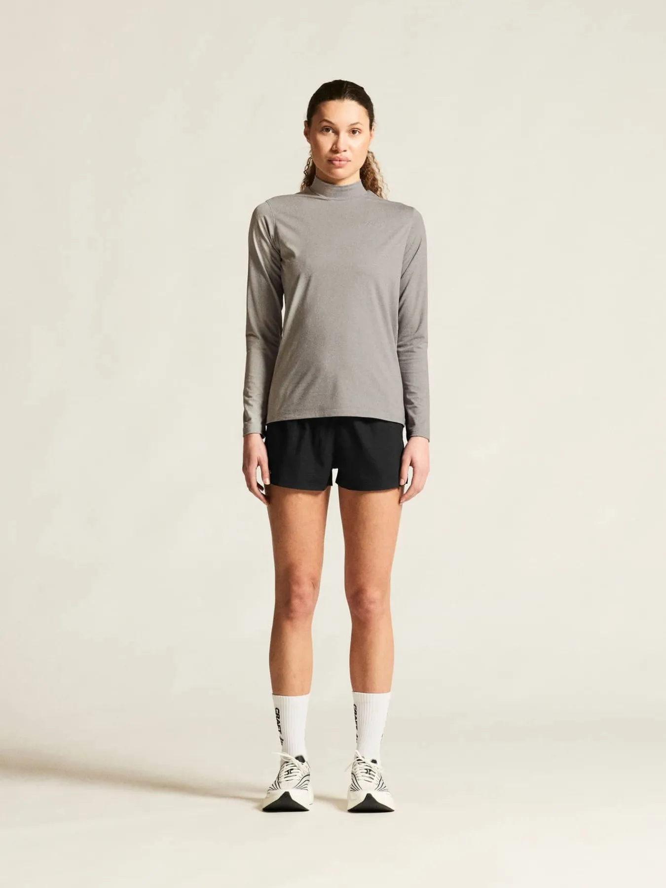 Craft Sportswear Träning^Flow MN LS W Grey Melange