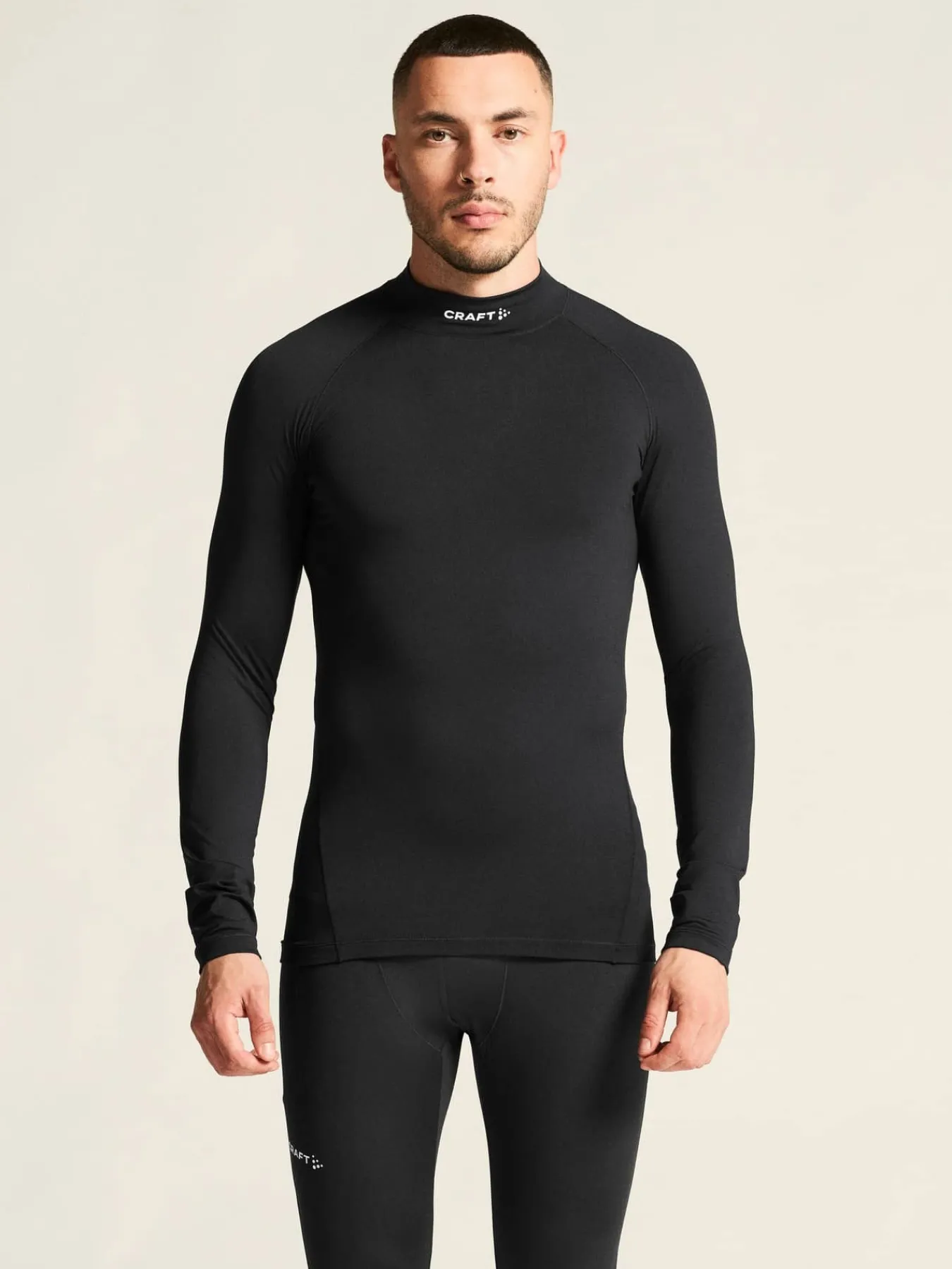Craft Sportswear T-Shirts & Tröjor|Aktiva Underställ^Flow Thermal MN LS Tee M Black