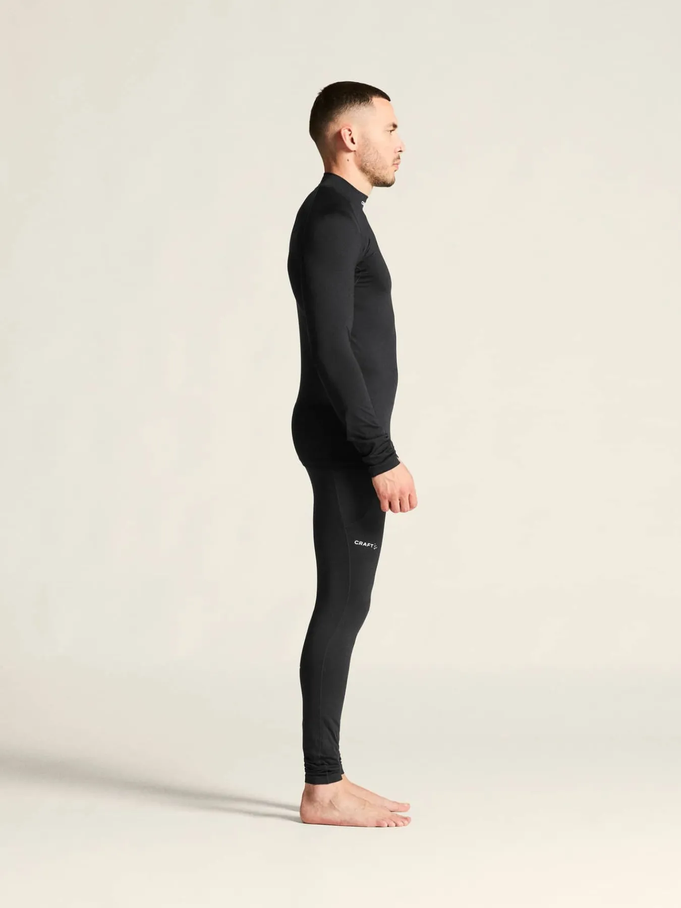 Craft Sportswear T-Shirts & Tröjor|Aktiva Underställ^Flow Thermal MN LS Tee M Black