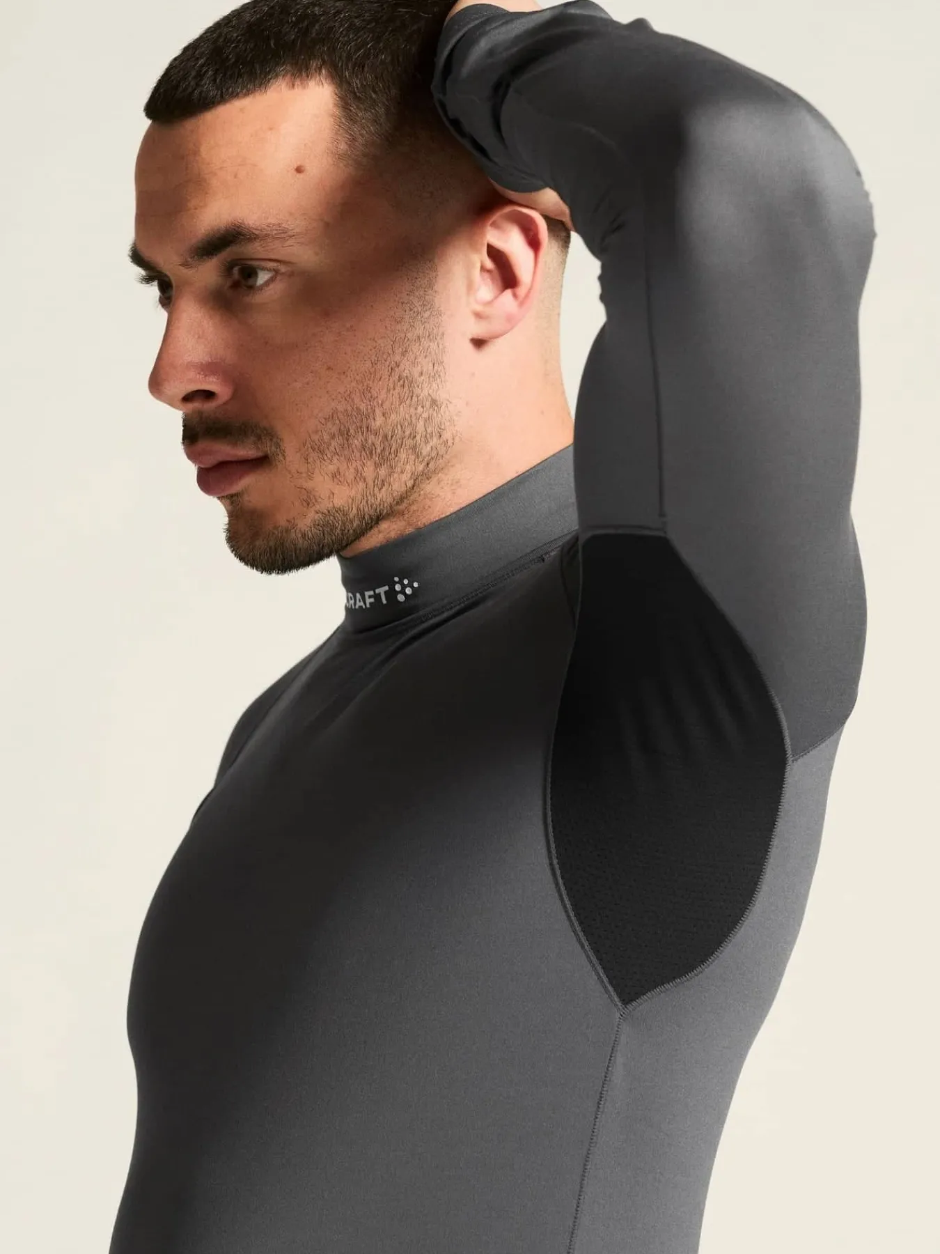 Craft Sportswear T-Shirts & Tröjor|Aktiva Underställ^Flow Thermal MN LS Tee M Granite
