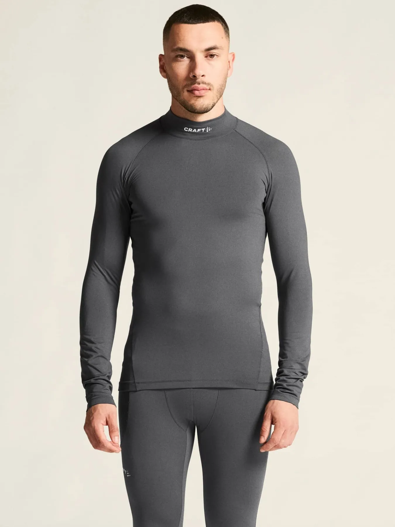 Craft Sportswear T-Shirts & Tröjor|Aktiva Underställ^Flow Thermal MN LS Tee M Granite