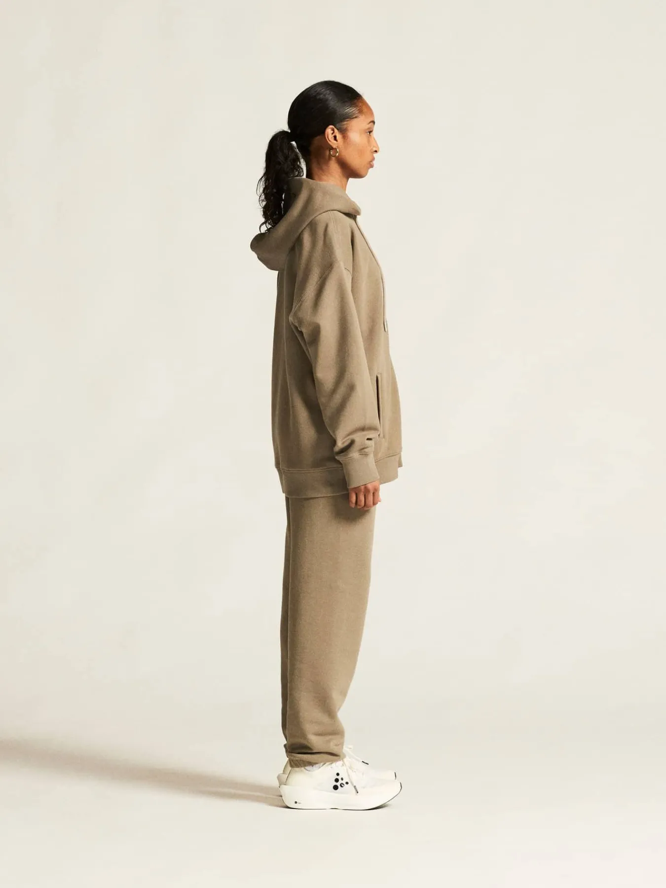 Craft Sportswear Hoodies & Sweatshirts^Frequent FZ Hoodie W Taupe