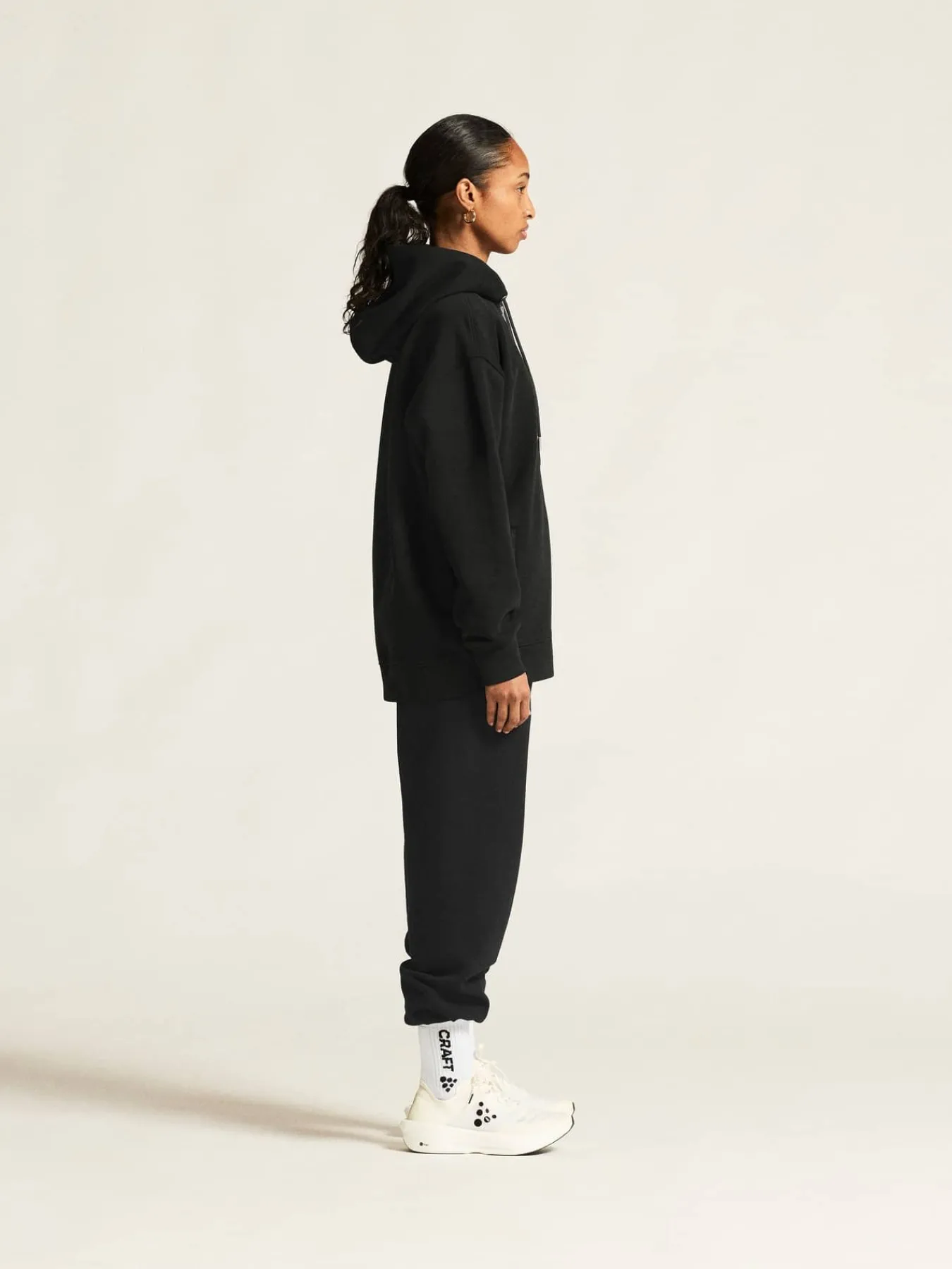 Craft Sportswear Hoodies & Sweatshirts^Frequent FZ Hoodie W Black