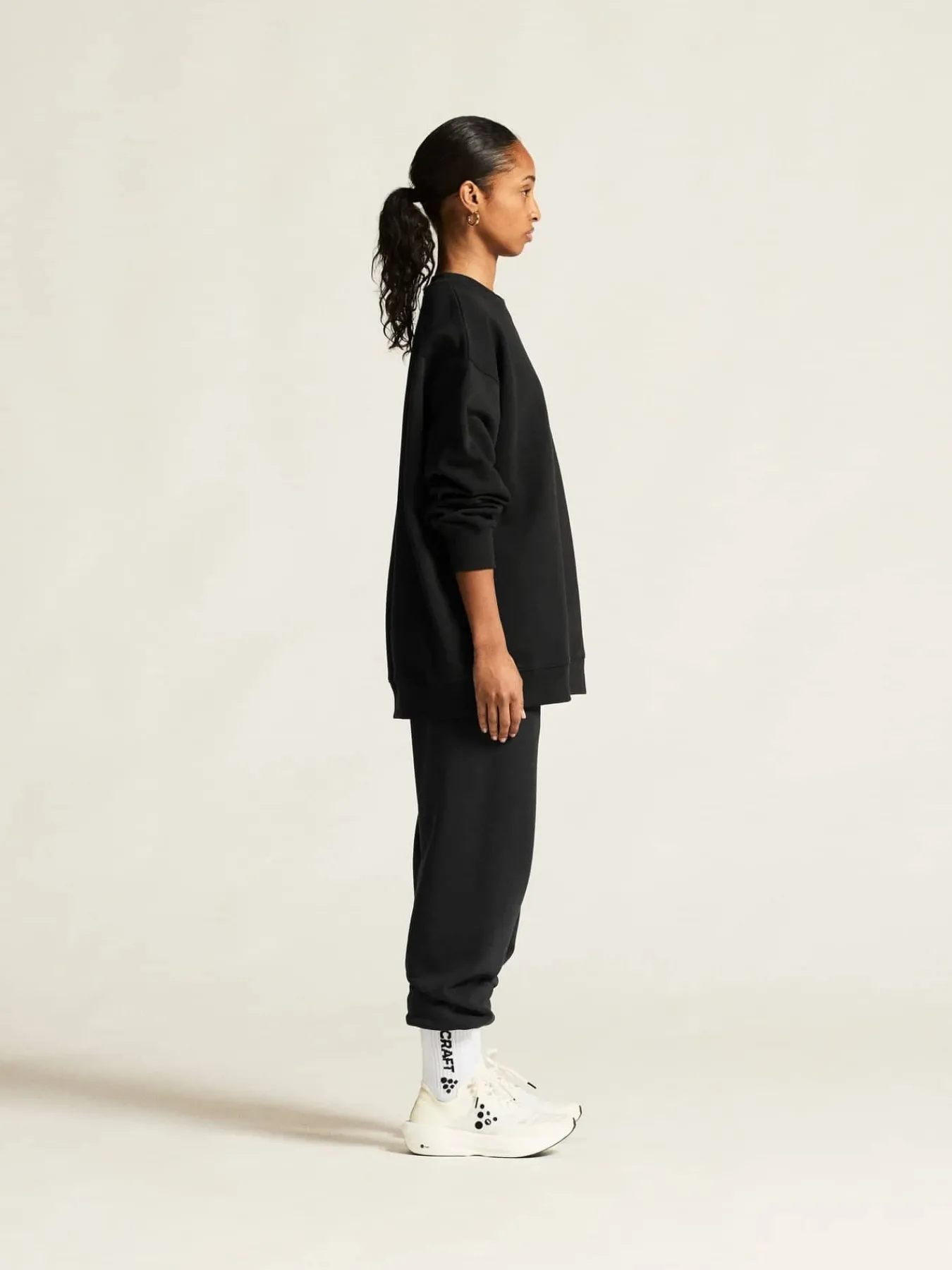 Craft Sportswear Hoodies & Sweatshirts^Frequent RN Sweatshirt W Black