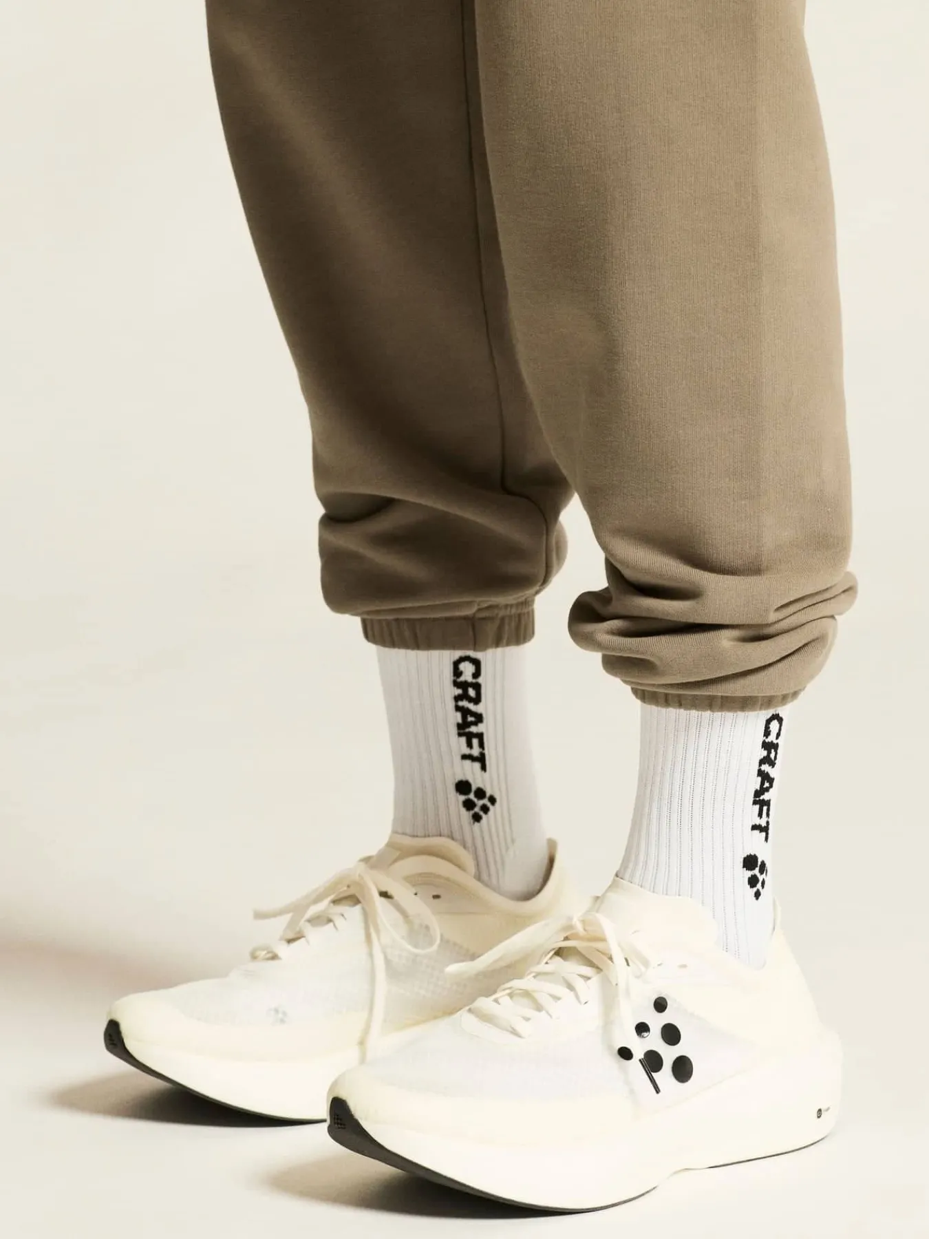 Craft Sportswear Byxor^Frequent Sweatpants M Taupe