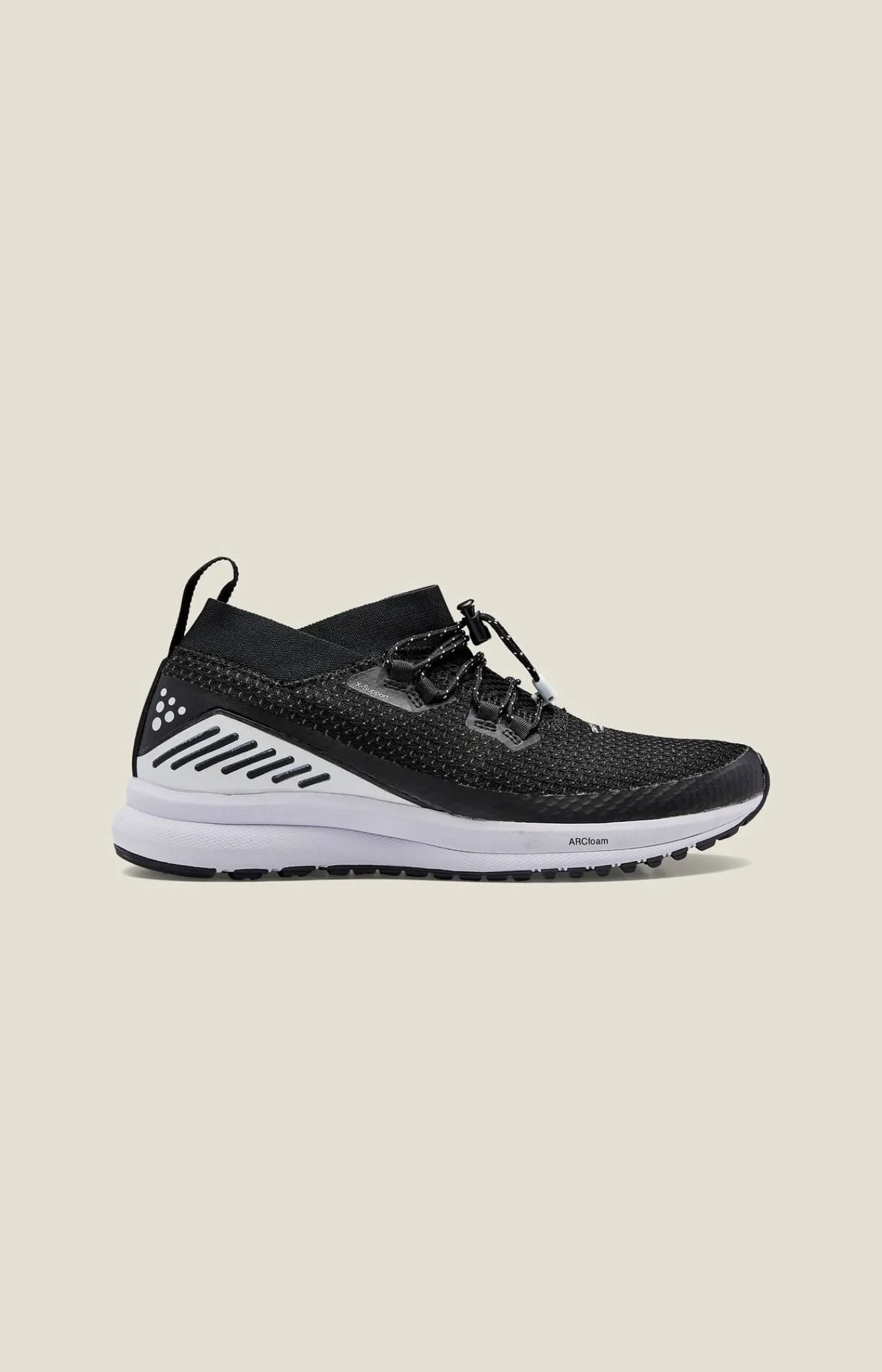 Craft Sportswear Vägskor|Promenadskor^Fuseknit X II W BLACK-WHITE