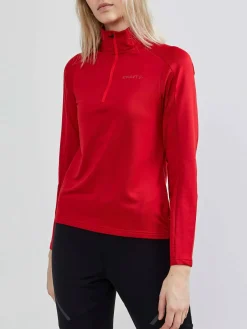 Craft Sportswear Mellanlager & Fleece|Mellanlager^Gain Midlayer W Bright Red
