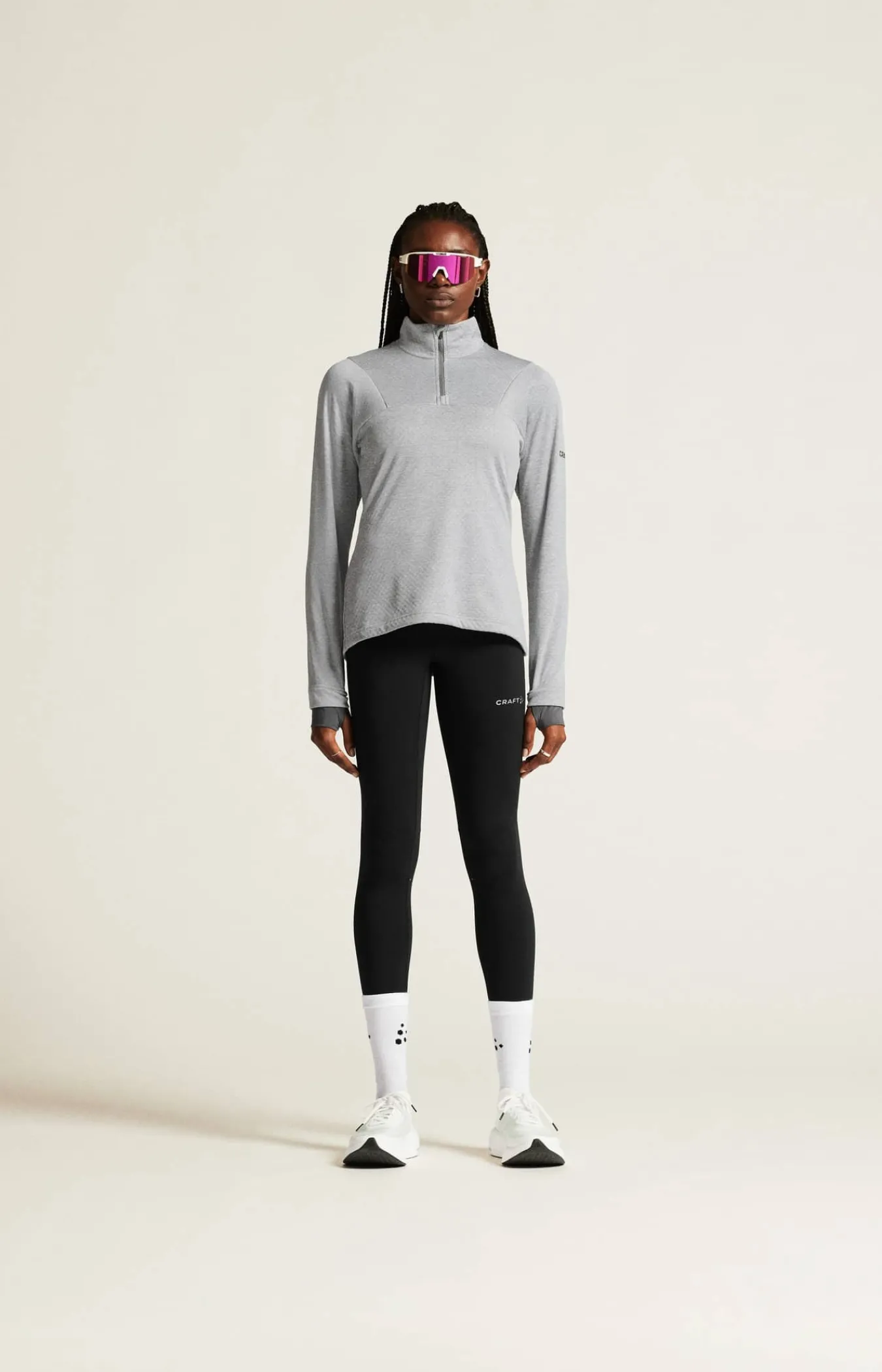 Craft Sportswear Mellanlager & Fleece|Mellanlager^Gain Thermal Midlayer W Grey melange