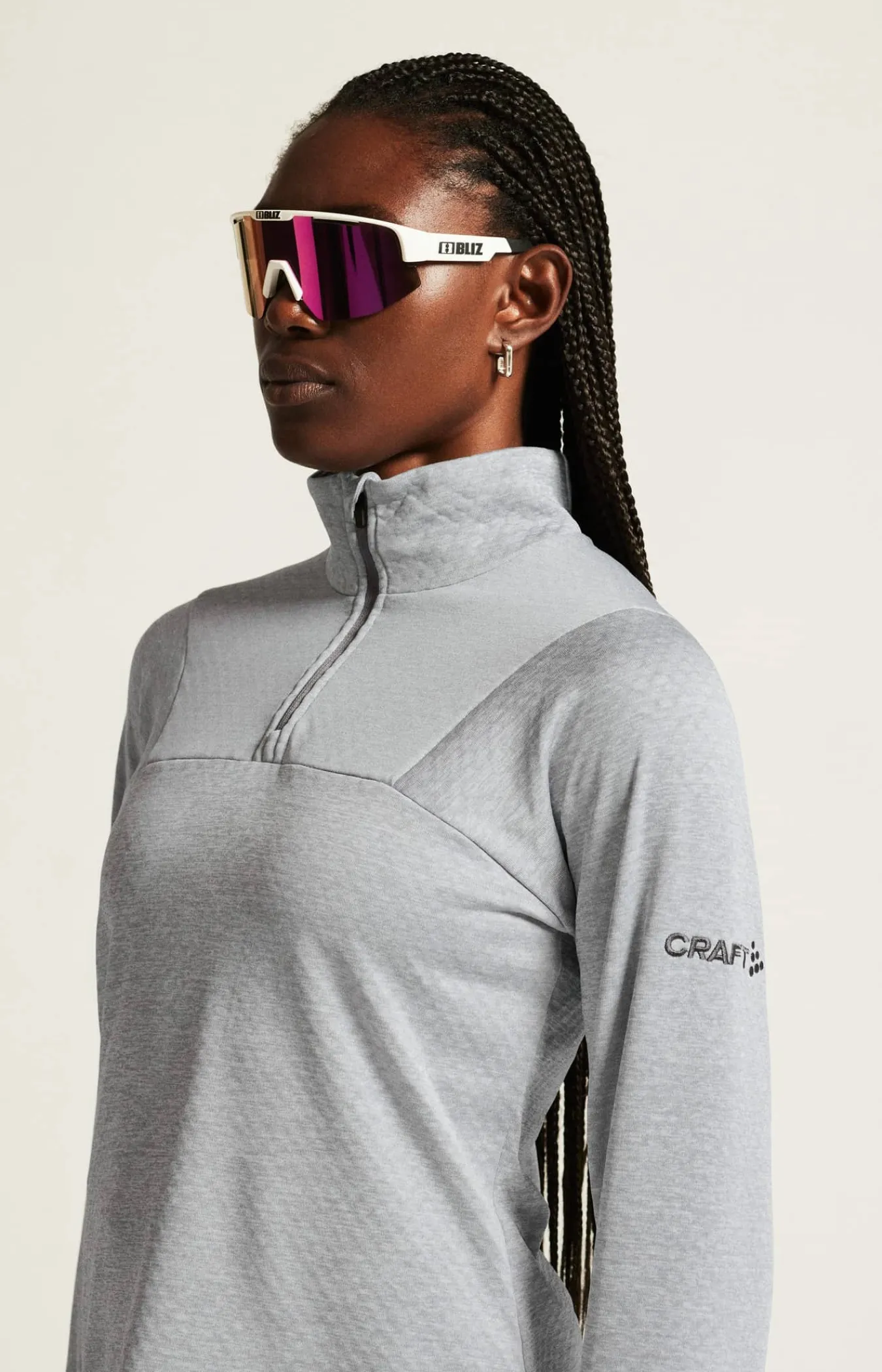 Craft Sportswear Mellanlager & Fleece|Mellanlager^Gain Thermal Midlayer W Grey melange