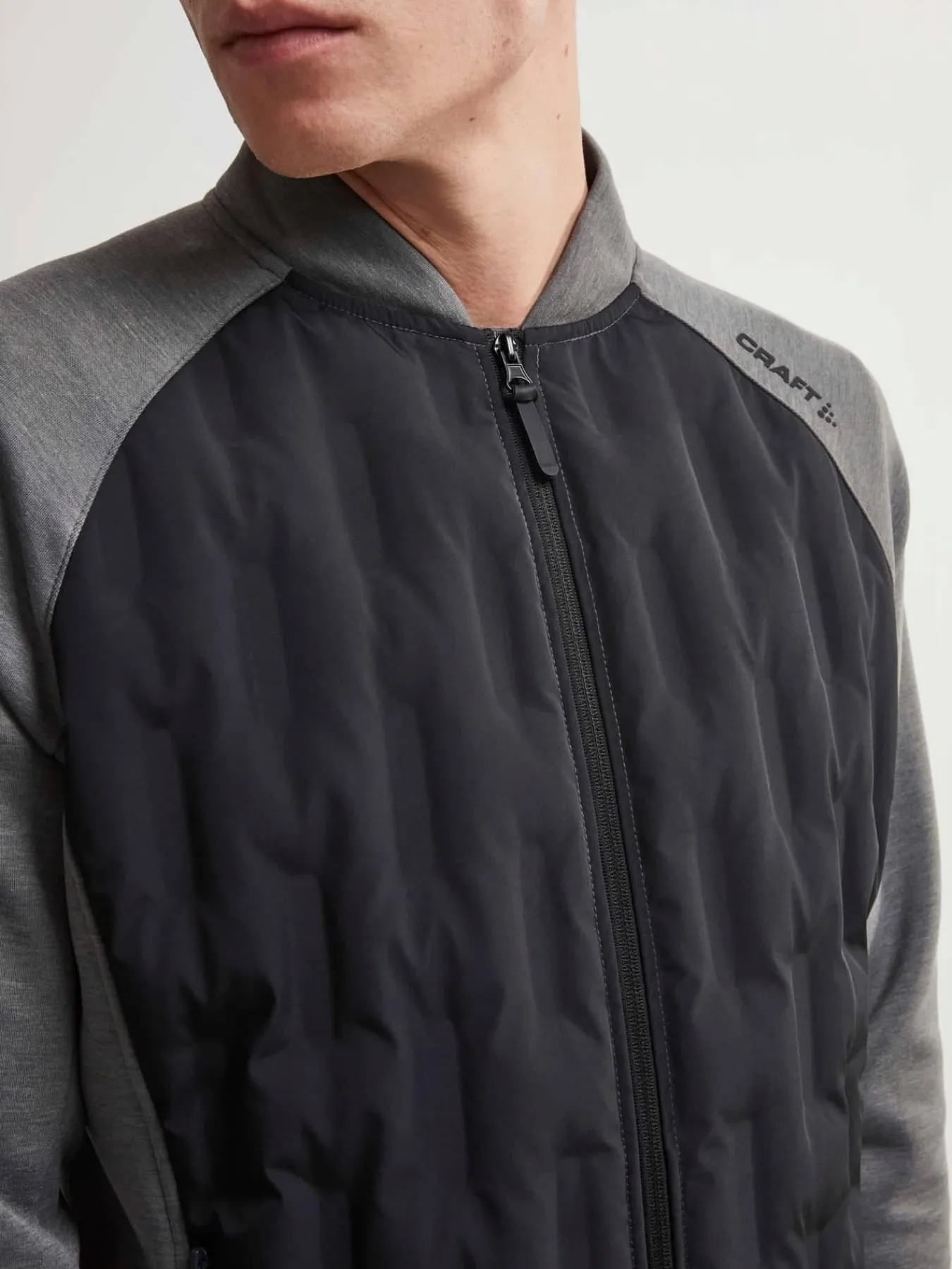 Craft Sportswear Jackor & Västar^Hybrid Jacket M DK GREY MELANGE-BLACK