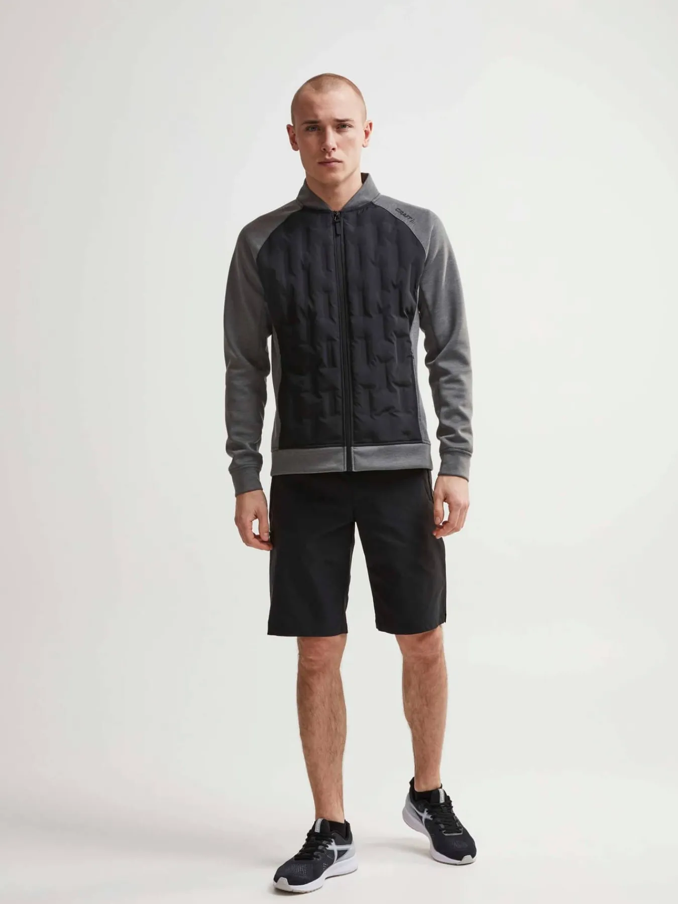 Craft Sportswear Jackor & Västar^Hybrid Jacket M DK GREY MELANGE-BLACK
