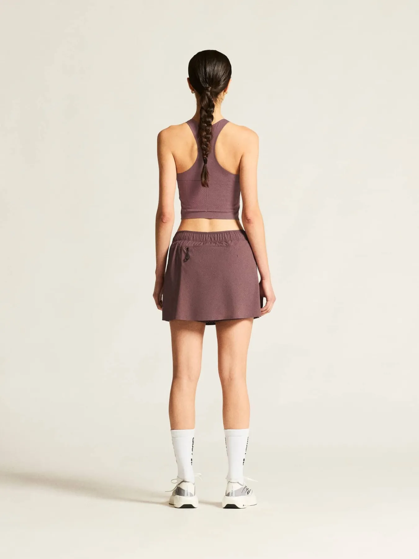 Craft Sportswear Linnen^Hypervent Cropped pocket Singlet W Flint