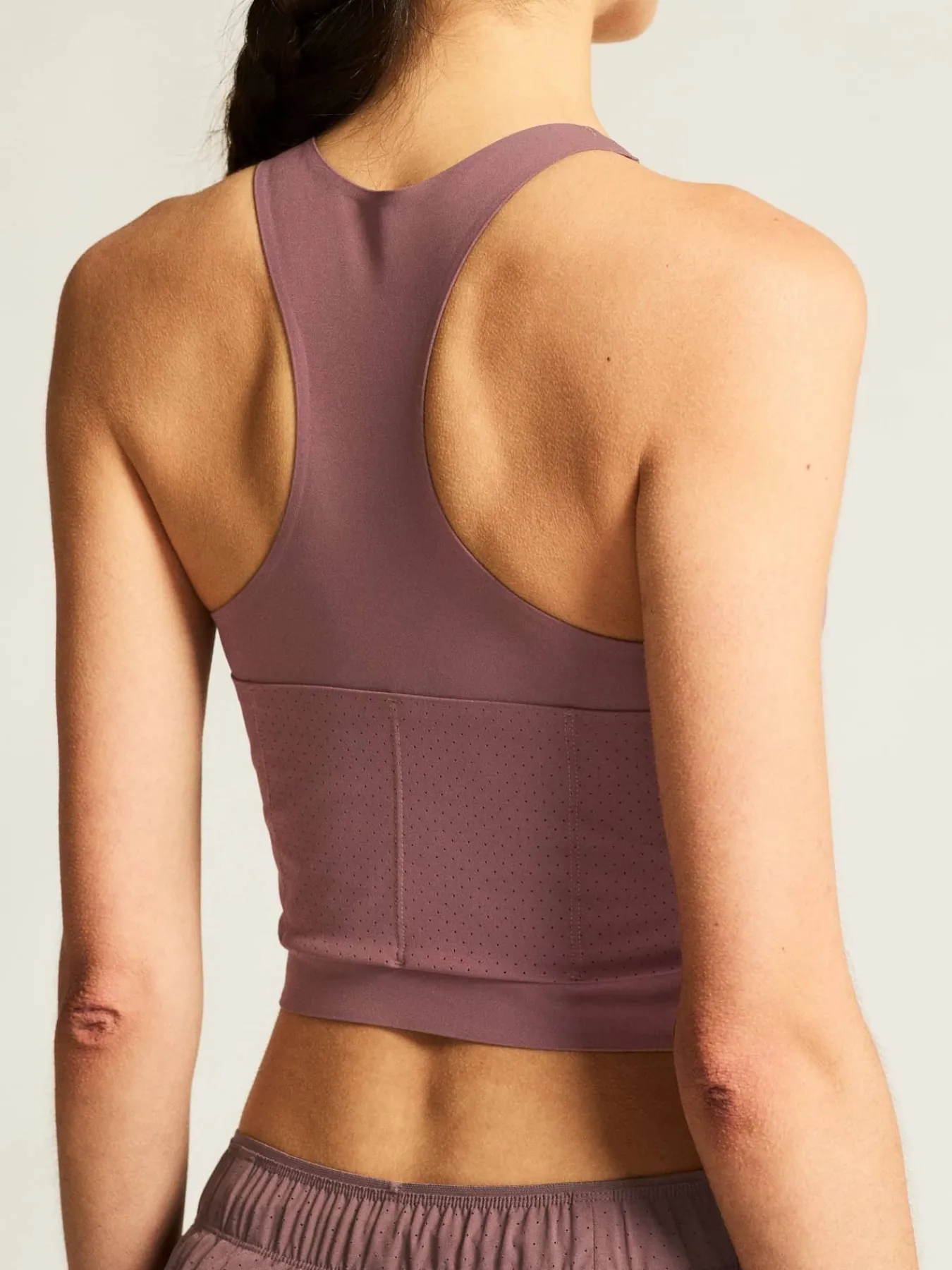 Craft Sportswear Linnen^Hypervent Cropped pocket Singlet W Flint