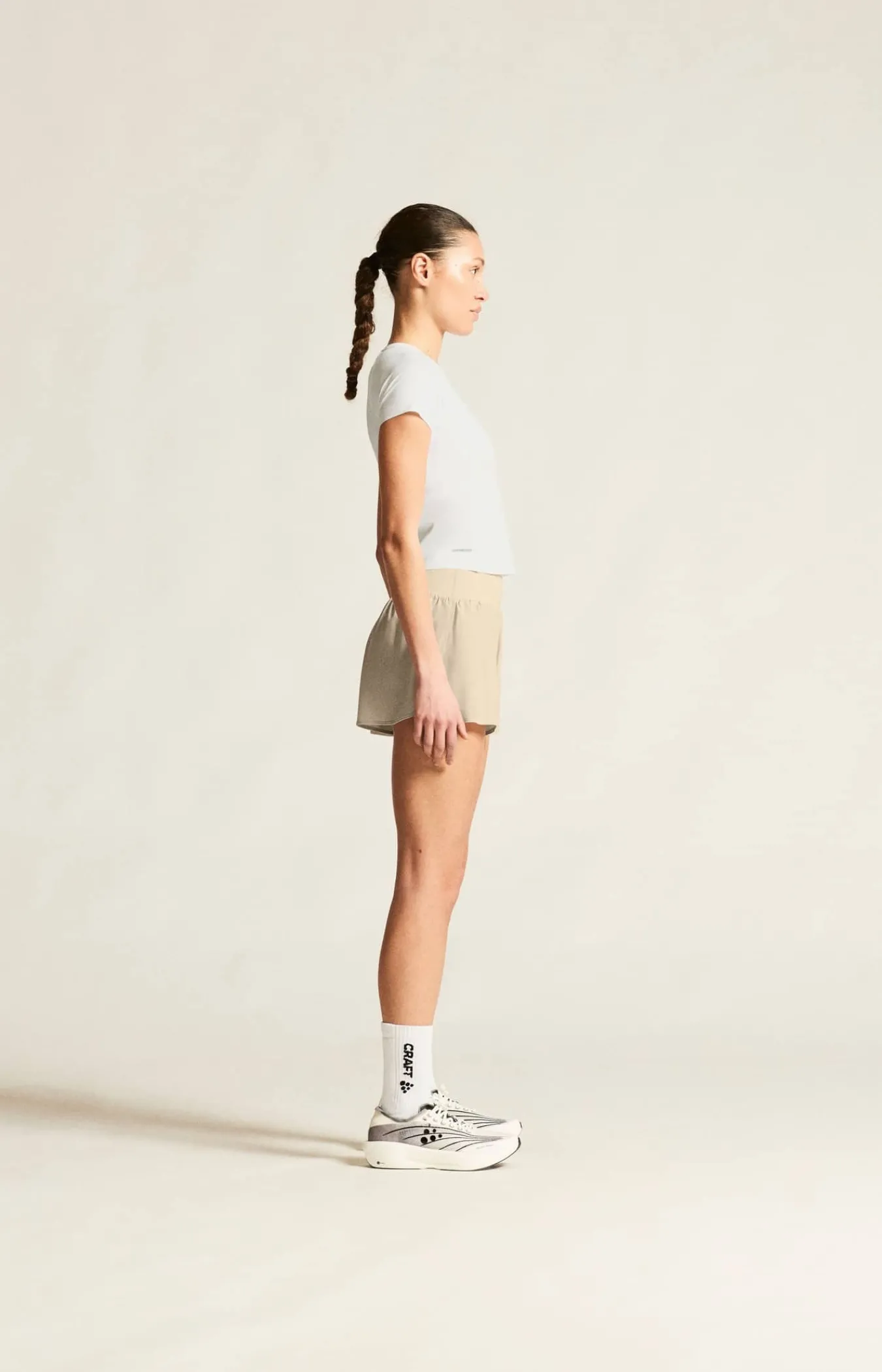 Craft Sportswear T-Shirts & Tröjor^Hypervent Cropped Tee W White