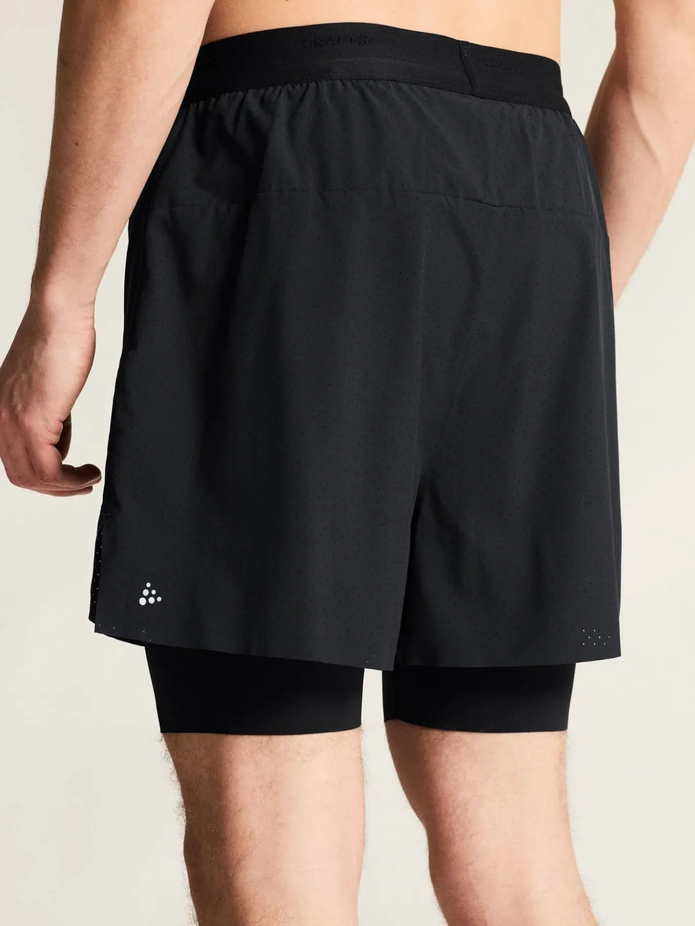 Craft Sportswear Shorts^Hypervent 2-in-1 Shorts M Black