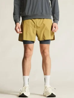 Craft Sportswear Shorts^Hypervent 2-in-1 Shorts M Khaki