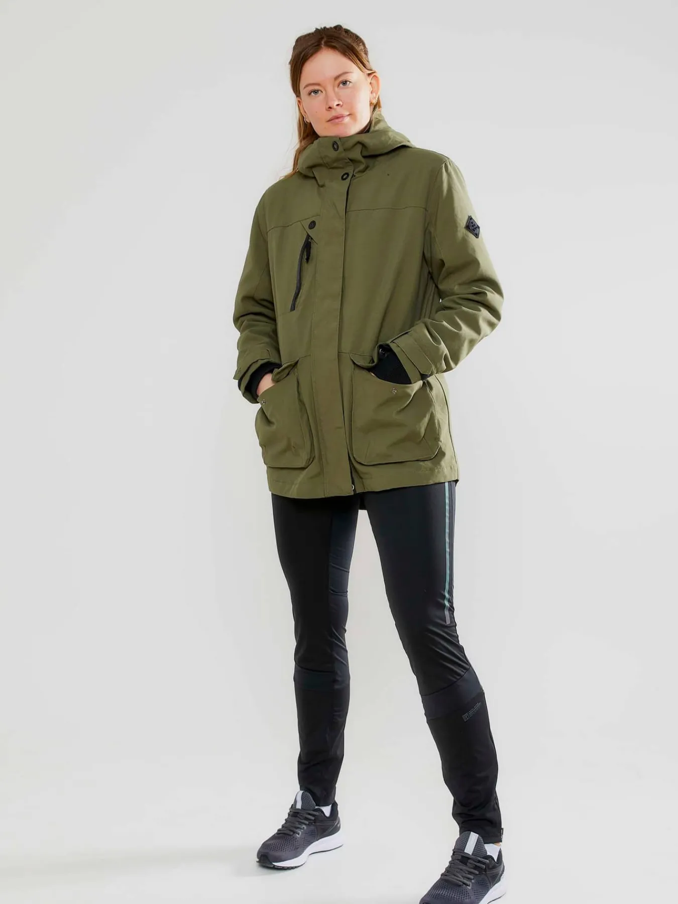 Craft Sportswear Jackor & Västar^3-in-1 jkt W Woods/Black