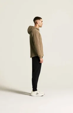 Craft Sportswear Mellanlager^Join Pile Fleece FZ Hood M Taupe