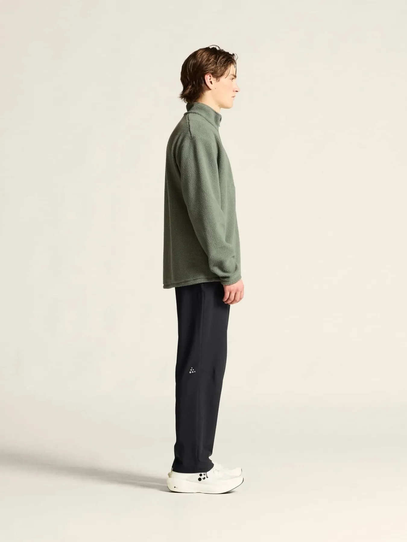 Craft Sportswear Mellanlager^Join Pile Fleece HZ M Leaf
