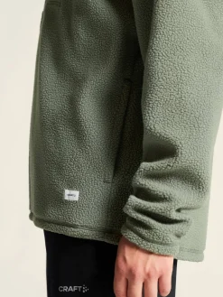Craft Sportswear Mellanlager^Join Pile Fleece HZ M Leaf