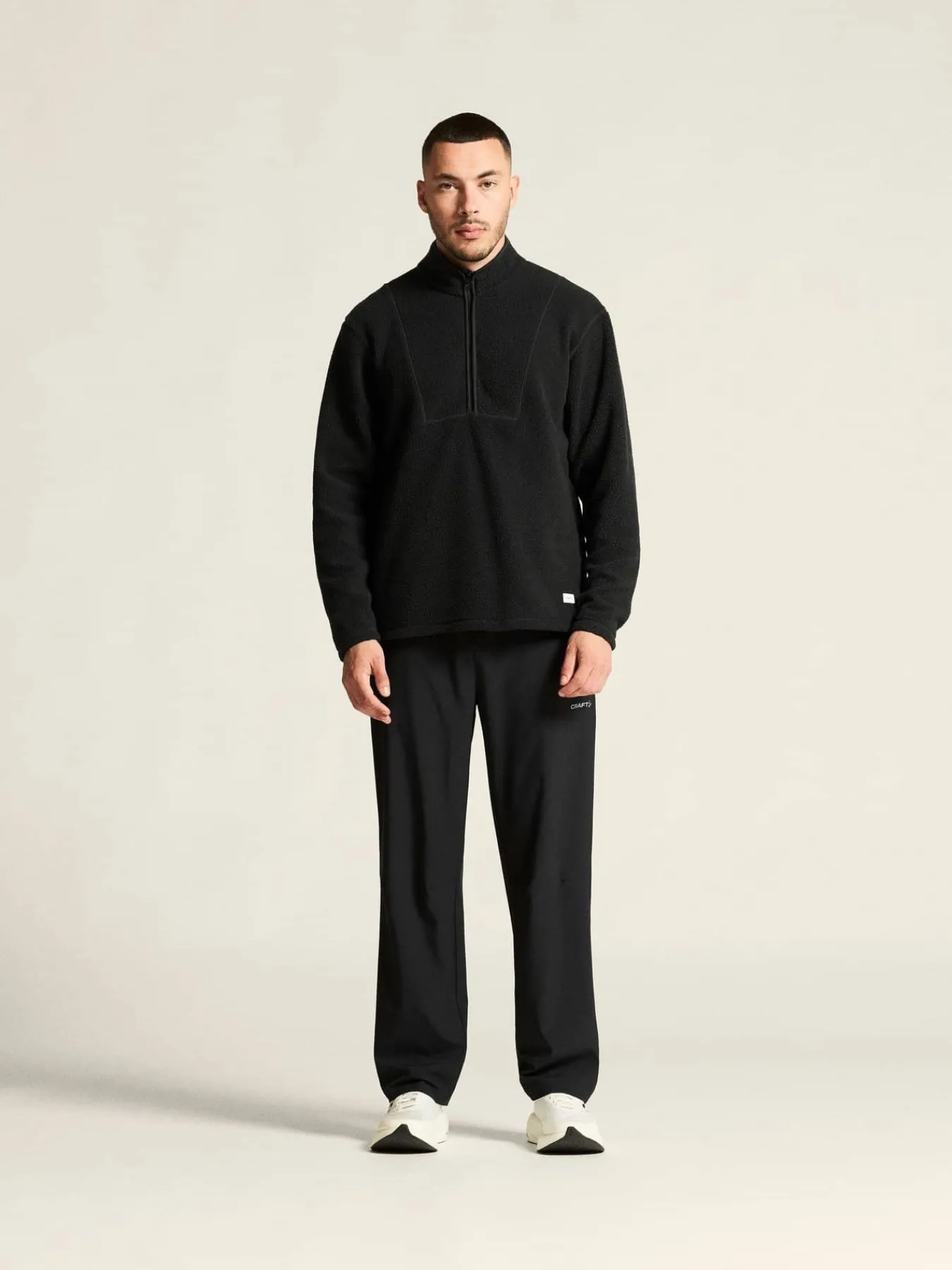 Craft Sportswear Mellanlager^Join Pile Fleece HZ M Black