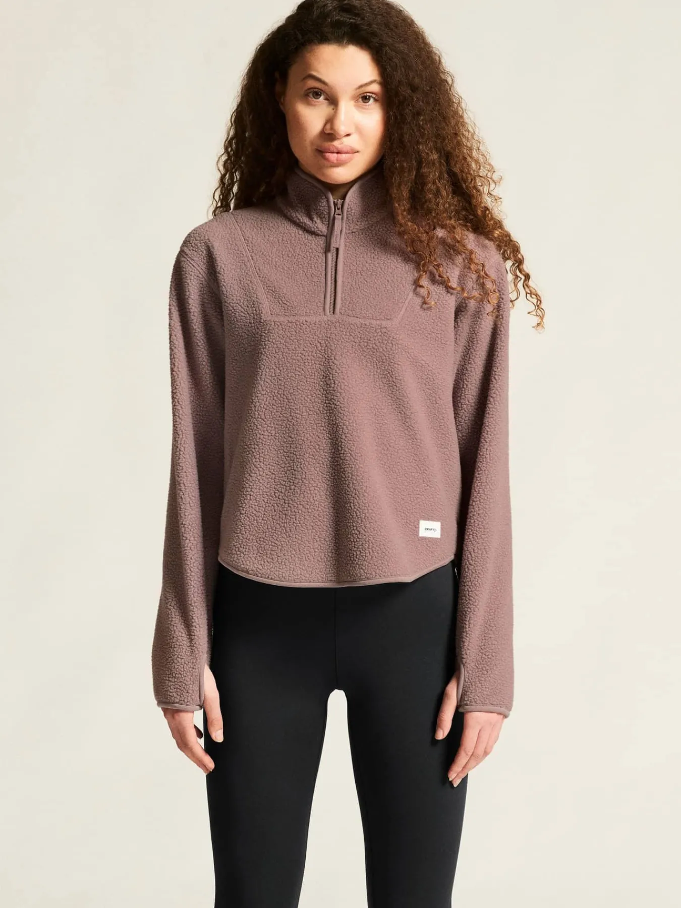 Craft Sportswear Mellanlager & Fleece|Mellanlager^Join Pile Fleece HZ W Potpurri