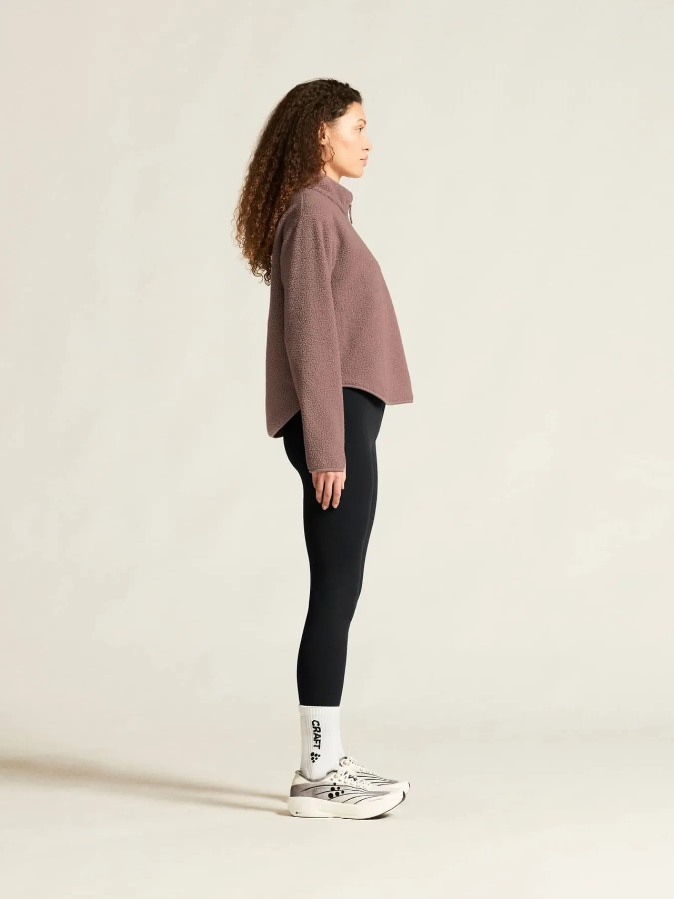 Craft Sportswear Mellanlager & Fleece|Mellanlager^Join Pile Fleece HZ W Potpurri