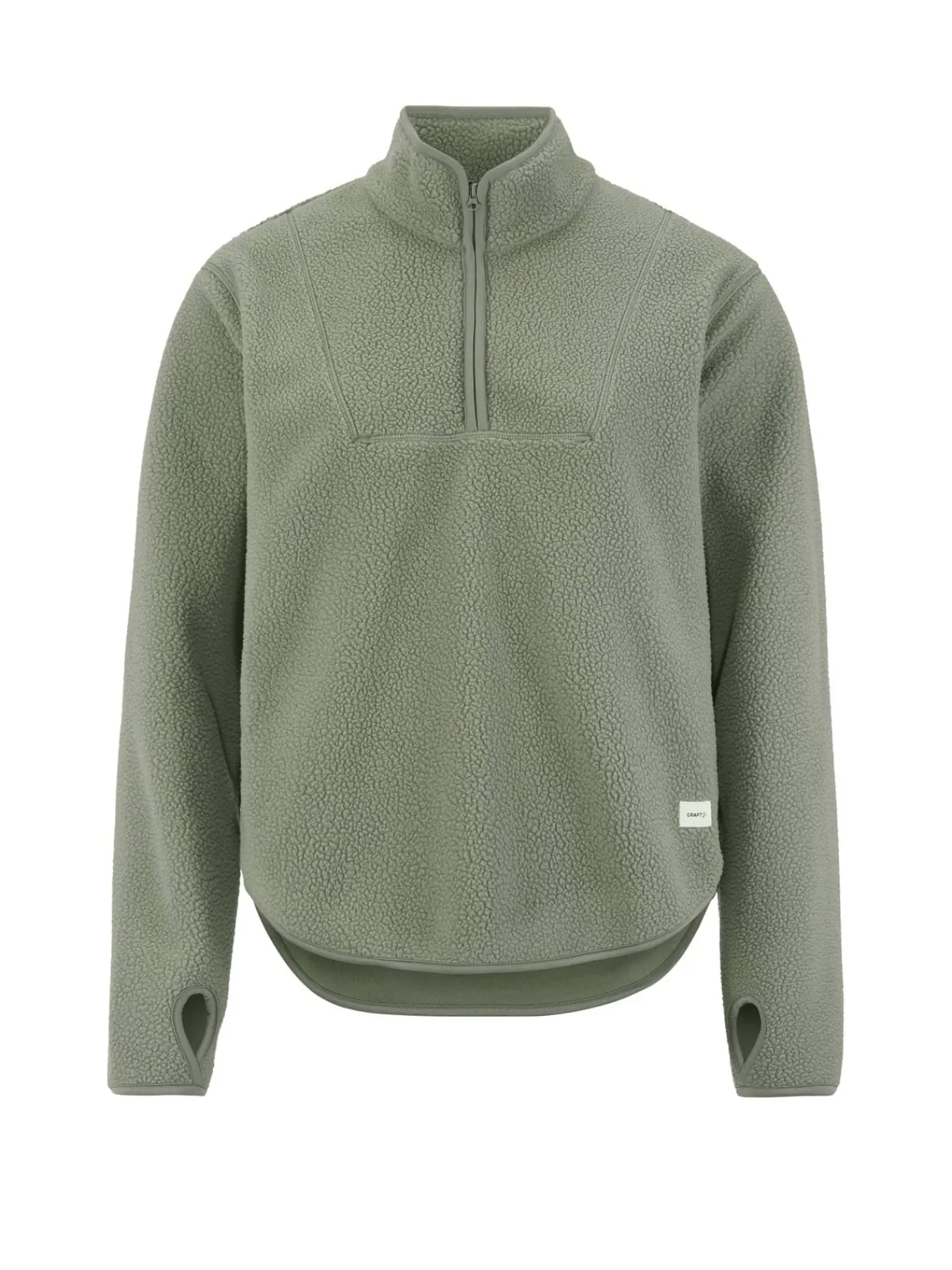 Craft Sportswear Mellanlager & Fleece|Mellanlager^Join Pile Fleece HZ W Leaf
