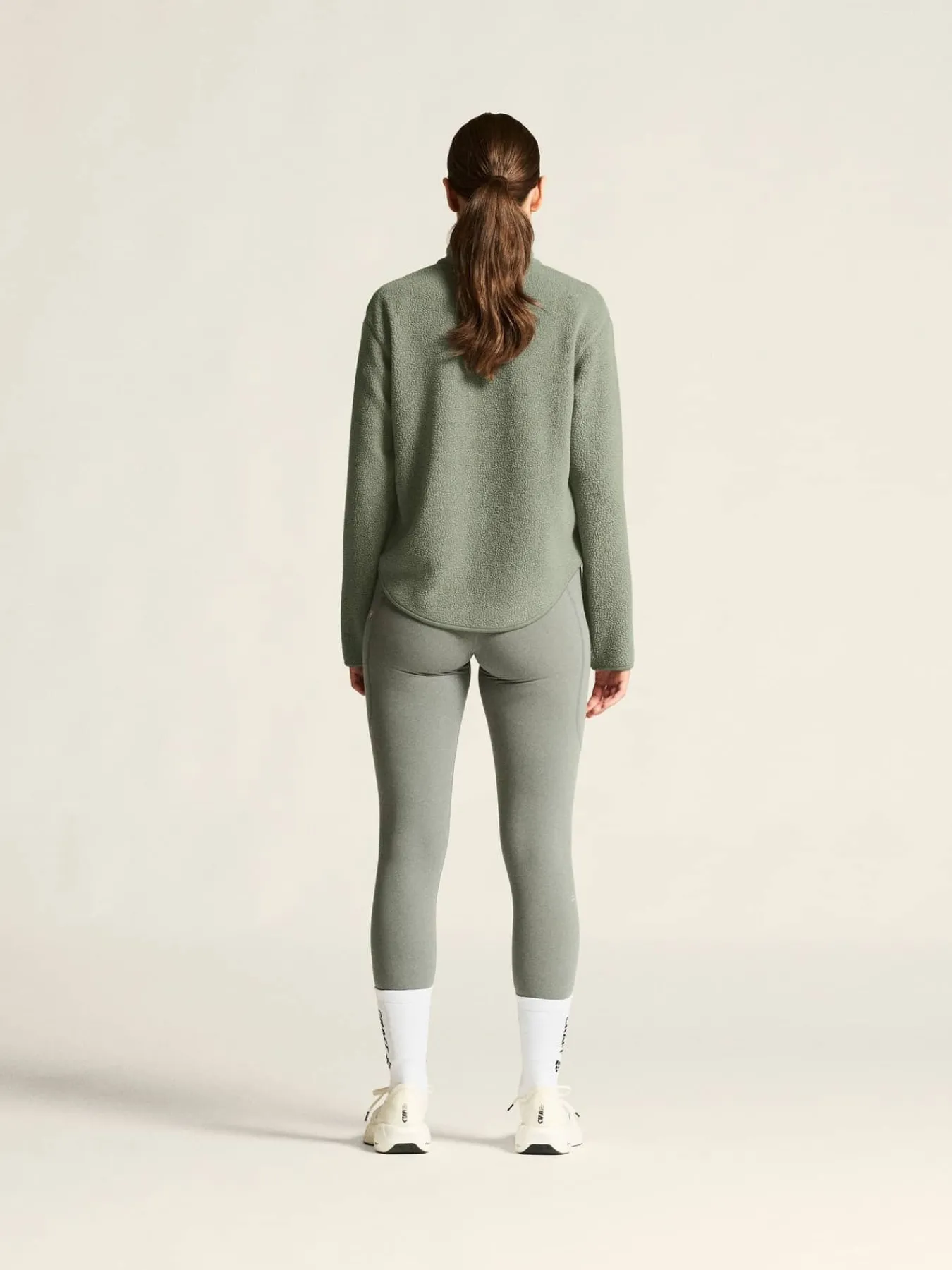 Craft Sportswear Mellanlager & Fleece|Mellanlager^Join Pile Fleece HZ W Leaf