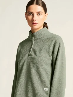 Craft Sportswear Mellanlager & Fleece|Mellanlager^Join Pile Fleece HZ W Leaf