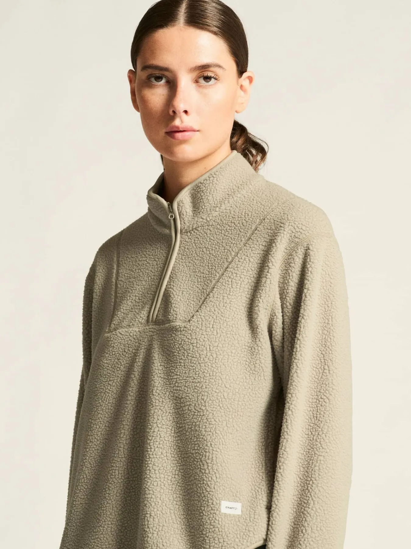 Craft Sportswear Mellanlager & Fleece|Mellanlager^Join Pile Fleece HZ W Hay