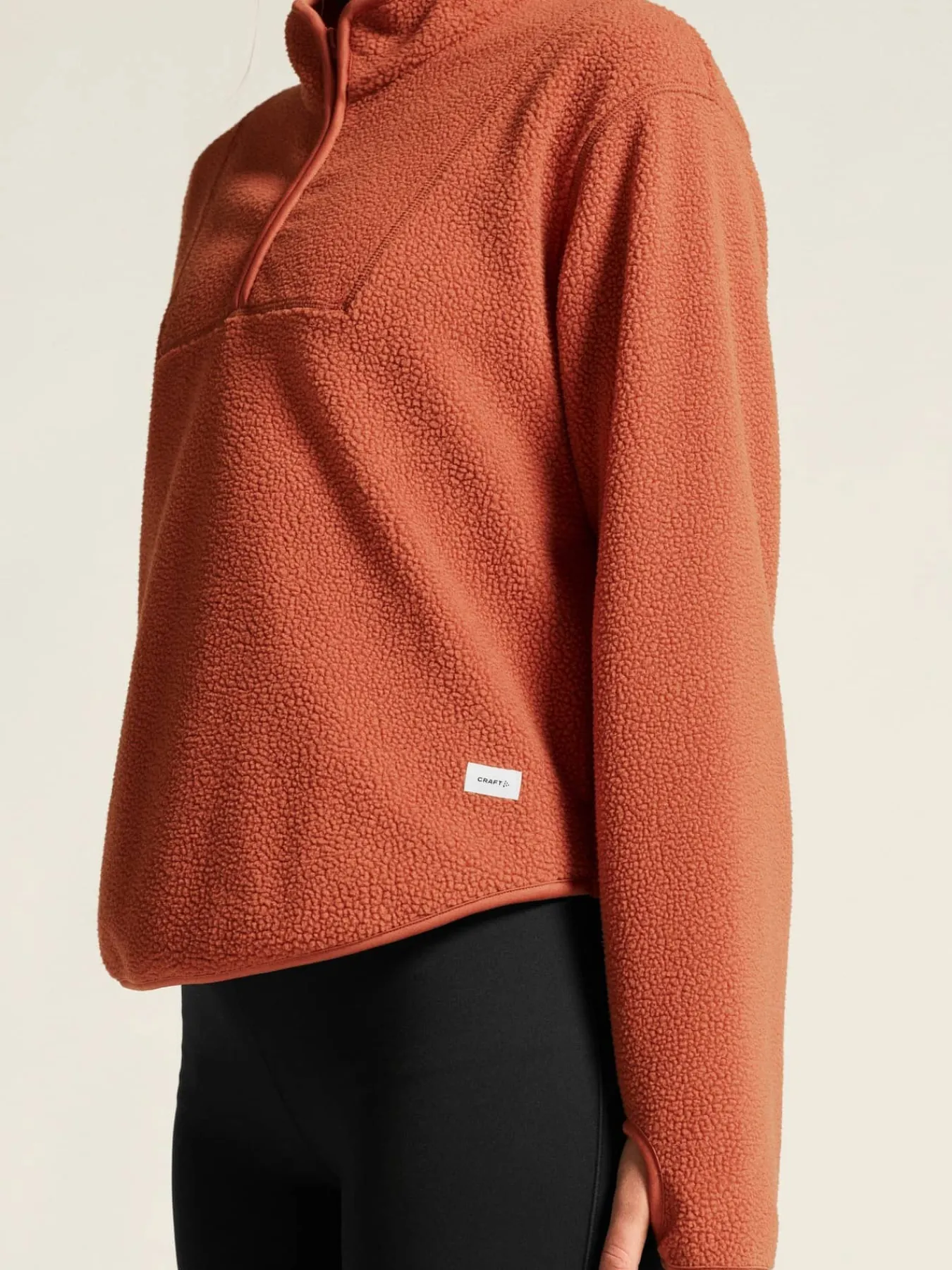 Craft Sportswear Mellanlager & Fleece|Mellanlager^Join Pile Fleece HZ W Sequoia