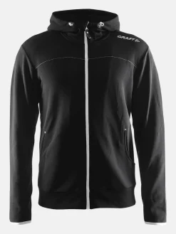 Craft Sportswear Hoodies & Sweatshirts^Leisure Full Zip Hood M Black
