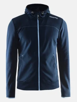 Craft Sportswear Hoodies & Sweatshirts^Leisure Full Zip Hood M Dk Navy