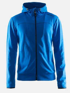 Craft Sportswear Hoodies & Sweatshirts^Leisure Full Zip Hood M Sweden Blue