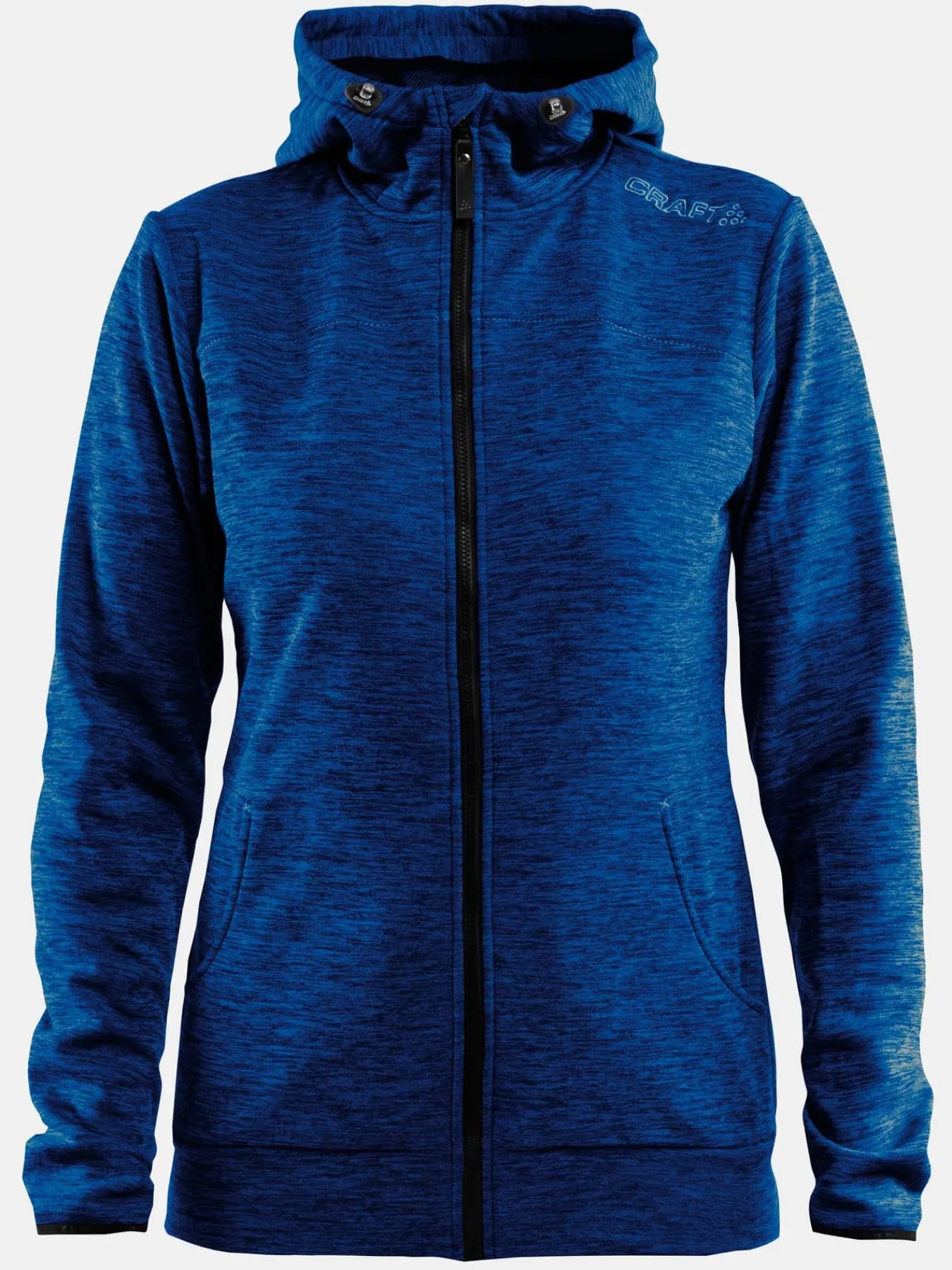 Craft Sportswear Hoodies & Sweatshirts^Leisure Full Zip Hood W Deep Melange