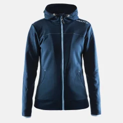 Craft Sportswear Hoodies & Sweatshirts^Leisure Full Zip Hood W Dk Navy