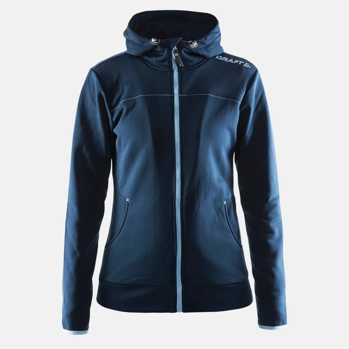 Craft Sportswear Hoodies & Sweatshirts^Leisure Full Zip Hood W Dk Navy