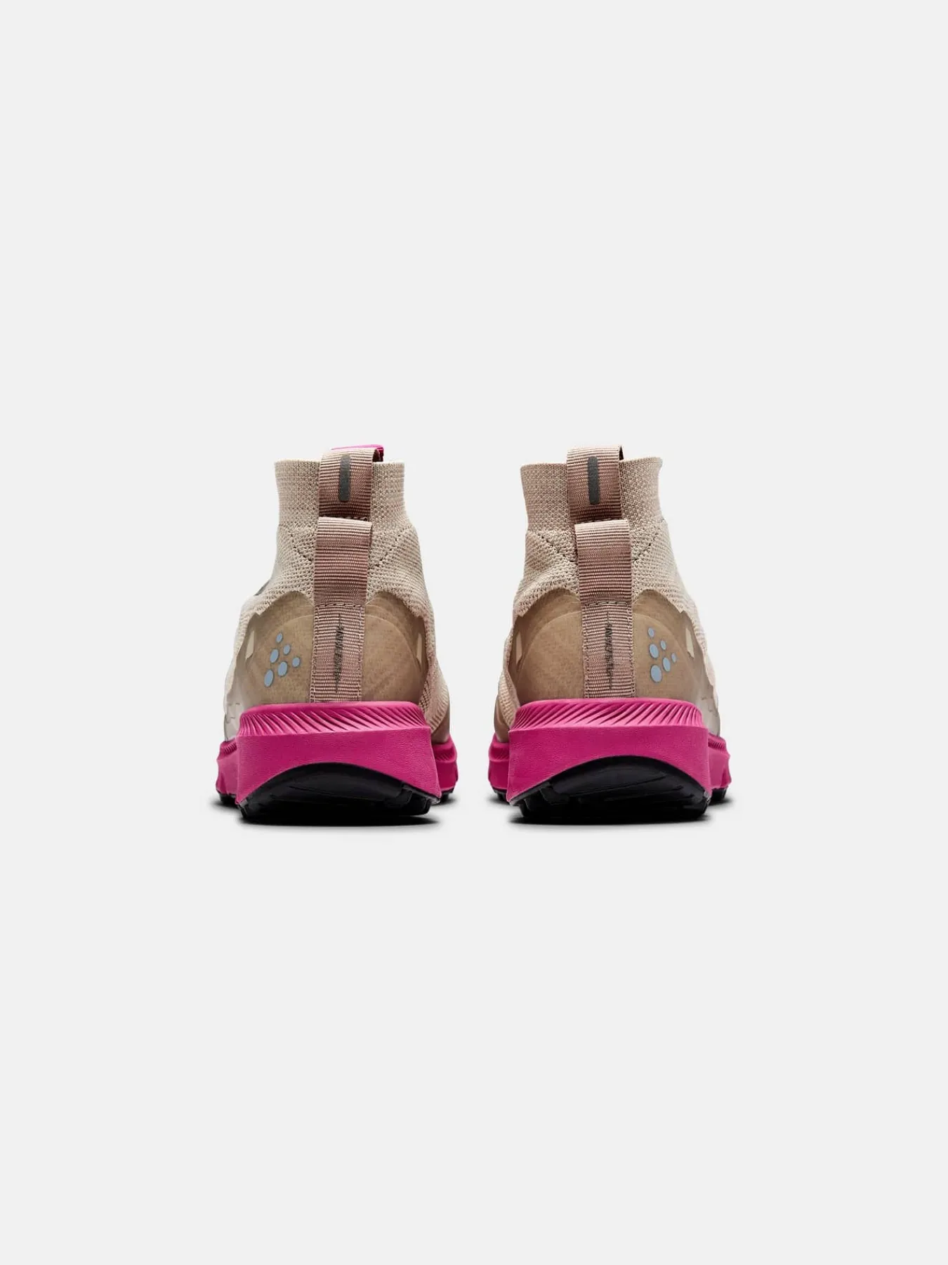 Craft Sportswear Promenadskor^Nordic Fuseknit Mid W Ecru- Roxo