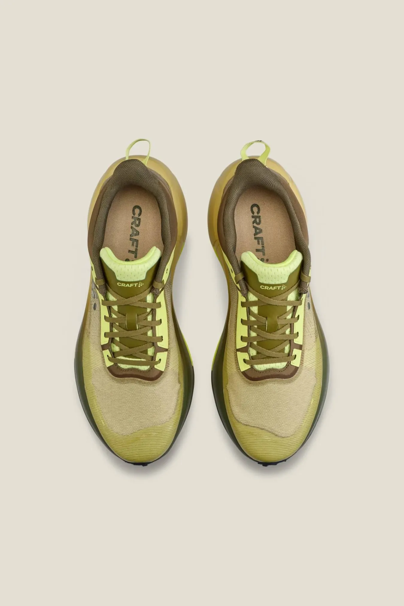 Craft Sportswear Road To Trail|Alla Löparskor^Nordlite Ultra Pro M Leaf/Contrast Yellow