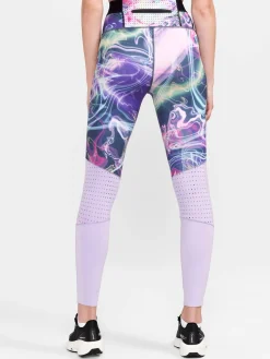 Craft Sportswear Tights|Träning^PRO CHARGE Blocked Tights W Lavender-Print