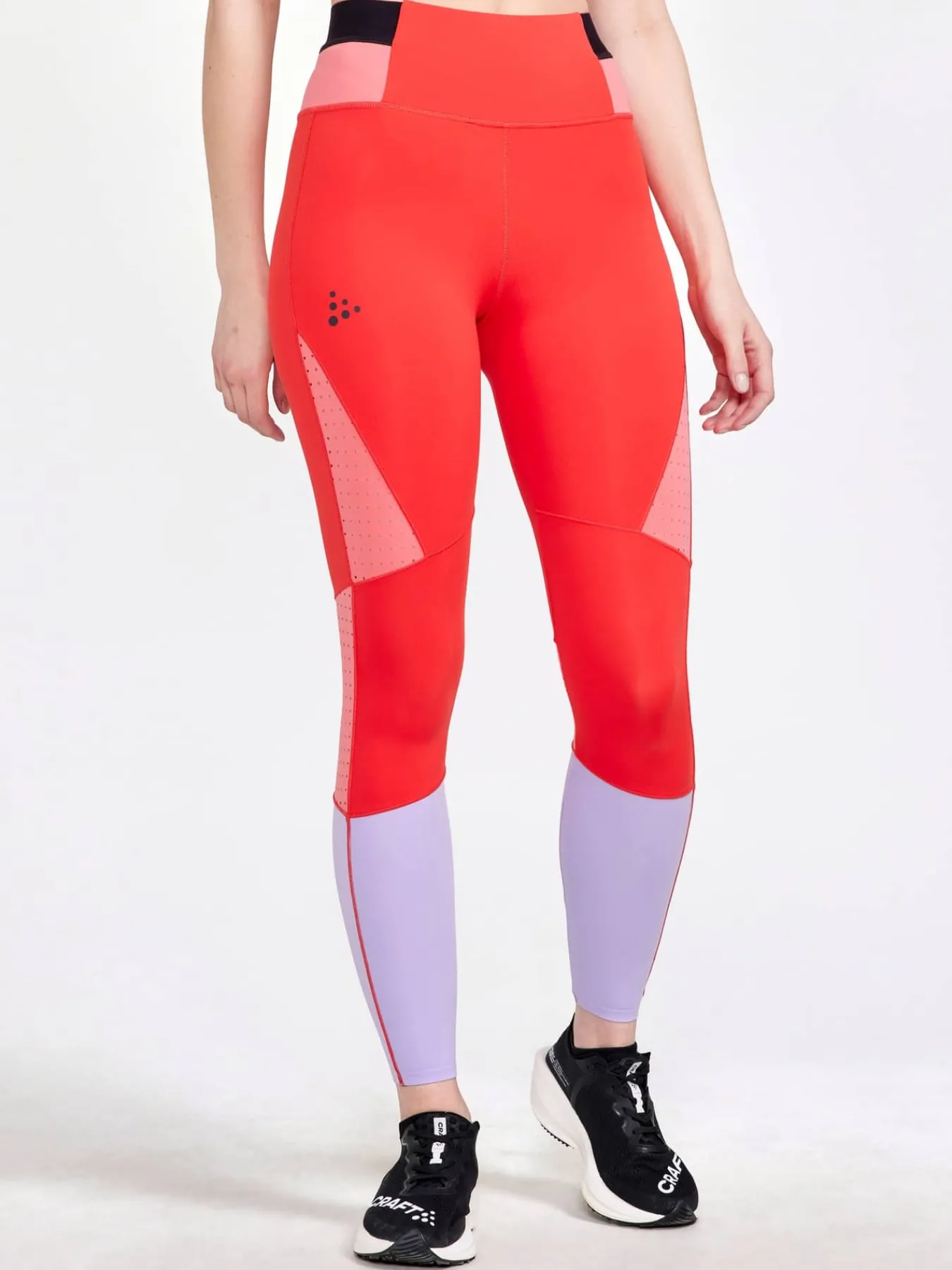 Craft Sportswear Tights|Träning^PRO CHARGE Blocked Tights W Reddish-Lavender