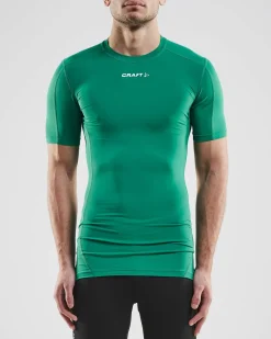 Craft Sportswear Padel|Teamwear^Pro Control Compression Tee Team Green