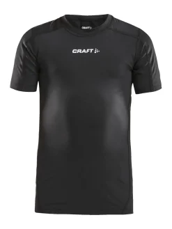 Craft Sportswear T-Shirt^Pro Control Compression Tee Jr Black