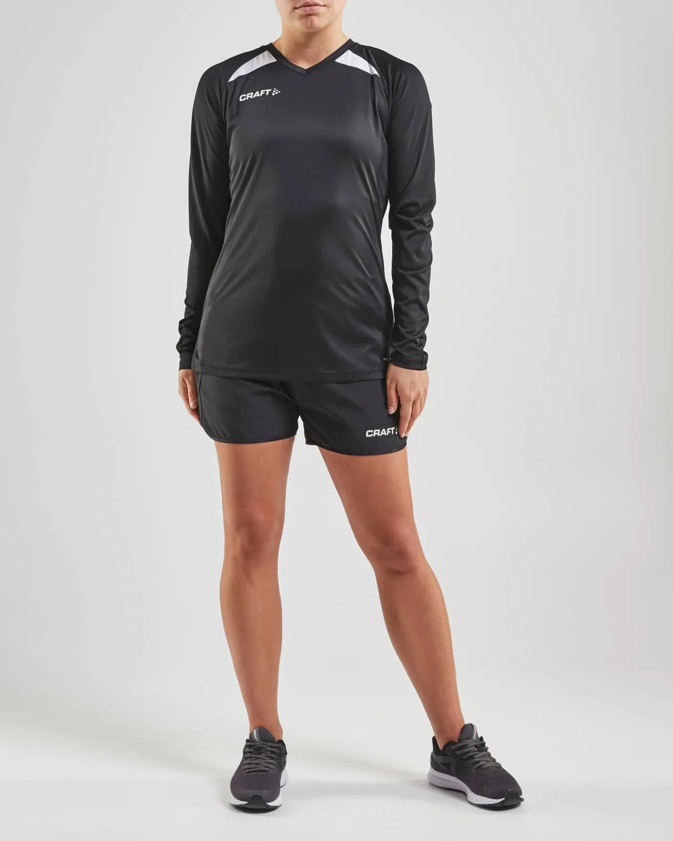 Craft Sportswear Padel|Teamwear^PRO Control Impact Ls Tee W Black/White