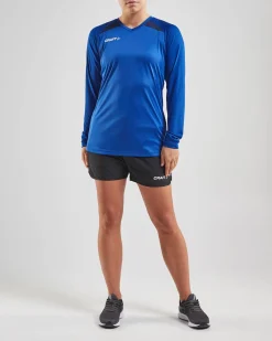 Craft Sportswear Padel|Teamwear^PRO Control Impact Ls Tee W Club Cobolt/Navy